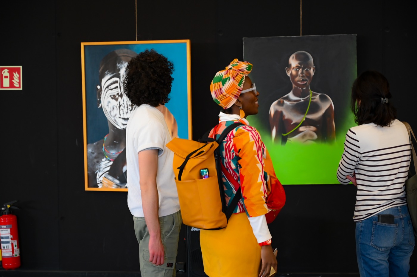 Exhibition audience