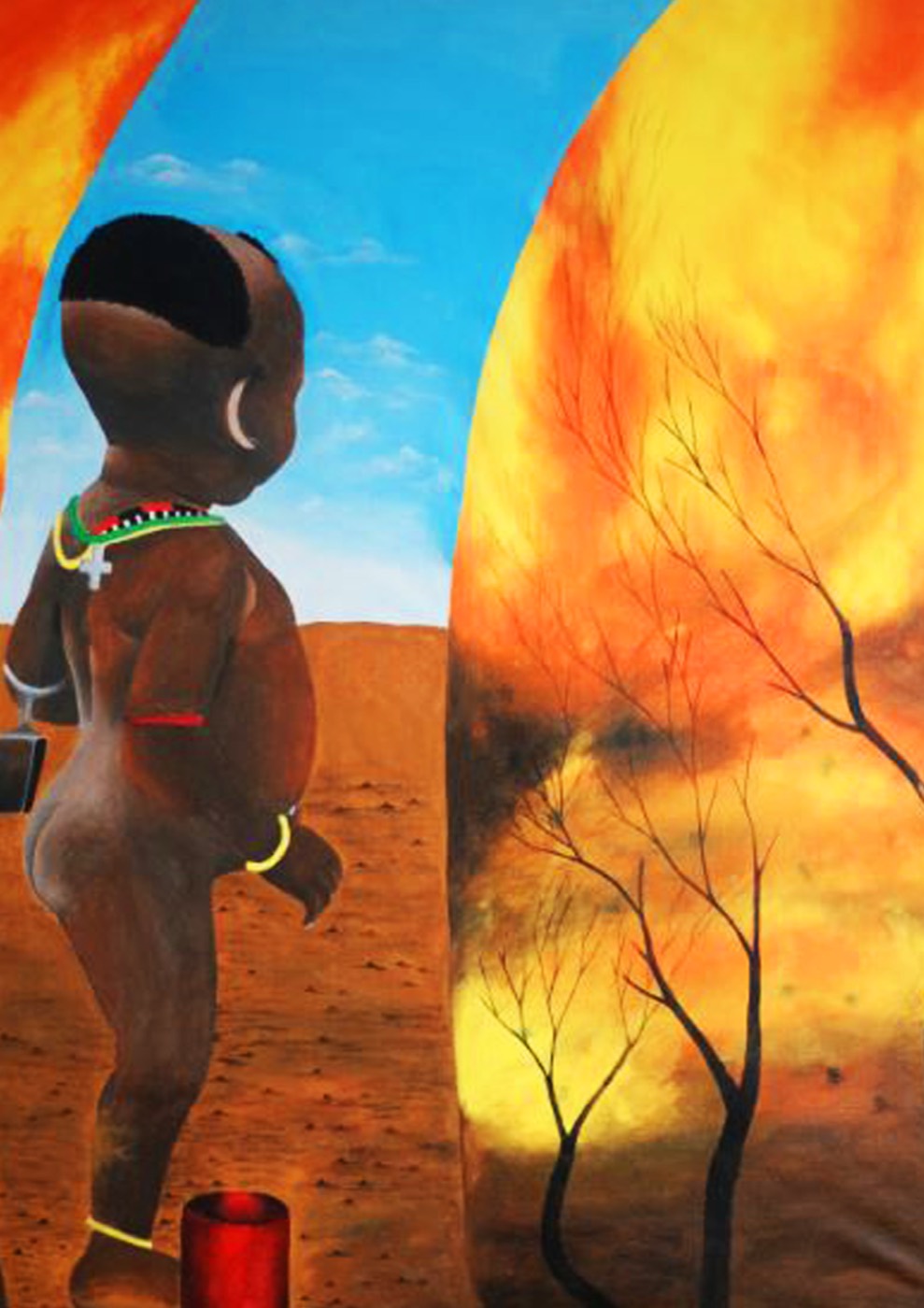 Surreal desert