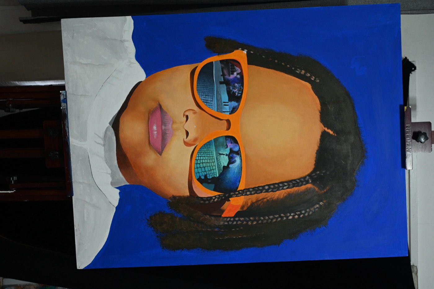 Youth in sunglasses