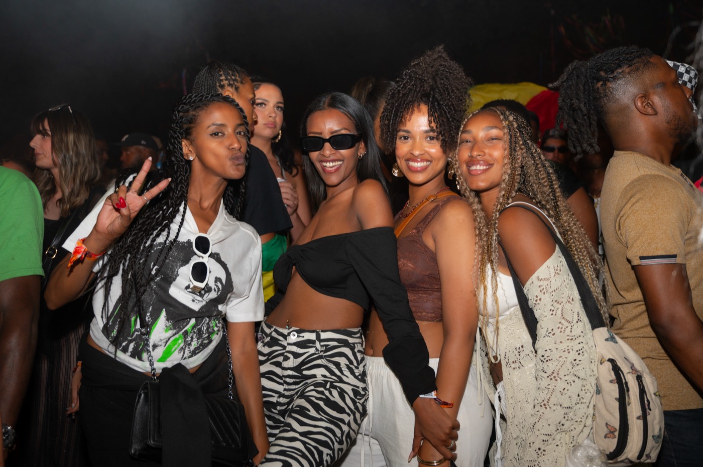 Crowd at festival